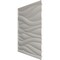 Ekena Millwork 19 5/8in. W x 19 5/8in. H Ripple EnduraWall Decorative 3D Wall Panel Covers 2.67 Sq. Ft. WP20X20RPBAL - alternate 4